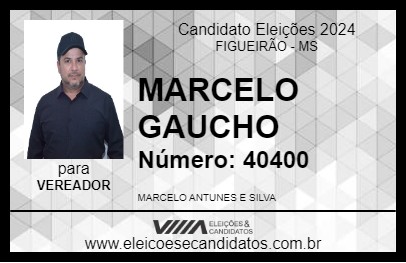 Candidato MARCELO GAUCHO 2024 - FIGUEIRÃO - Eleições