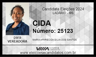 Candidato CIDA 2024 - LADÁRIO - Eleições