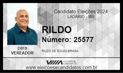 Candidato RILDO  2024 - LADÁRIO - Eleições