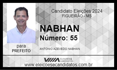 Candidato NABHAN 2024 - FIGUEIRÃO - Eleições