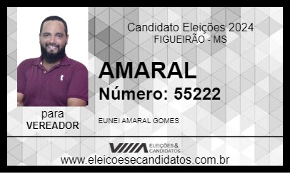 Candidato AMARAL 2024 - FIGUEIRÃO - Eleições