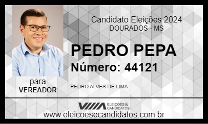 Candidato PEDRO PEPA 2024 - DOURADOS - Eleições