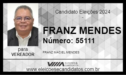 Candidato FRANZ MENDES 2024 - DOURADOS - Eleições