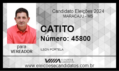 Candidato CATITO 2024 - MARACAJU - Eleições