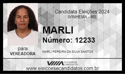 Candidato MARLI 2024 - IVINHEMA - Eleições