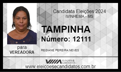 Candidato TAMPINHA 2024 - IVINHEMA - Eleições