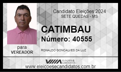 Candidato CATIMBAU 2024 - SETE QUEDAS - Eleições