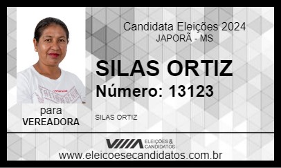 Candidato SILAS ORTIZ 2024 - JAPORÃ - Eleições