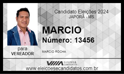 Candidato MARCIO 2024 - JAPORÃ - Eleições