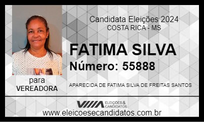 Candidato FATIMA SILVA 2024 - COSTA RICA - Eleições