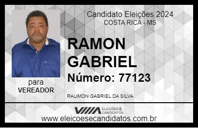 Candidato RAMON GABRIEL 2024 - COSTA RICA - Eleições