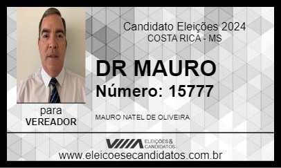 Candidato DR MAURO 2024 - COSTA RICA - Eleições