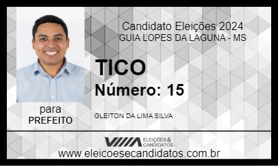 Candidato TICO 2024 - GUIA LOPES DA LAGUNA - Eleições