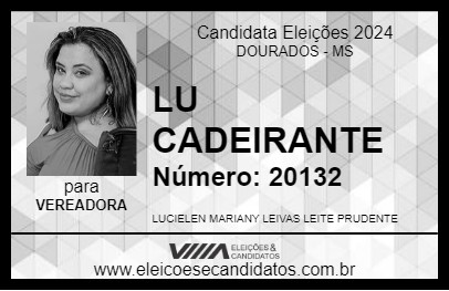 Candidato LU CADEIRANTE 2024 - DOURADOS - Eleições