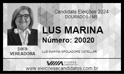 Candidato LUS MARINA 2024 - DOURADOS - Eleições