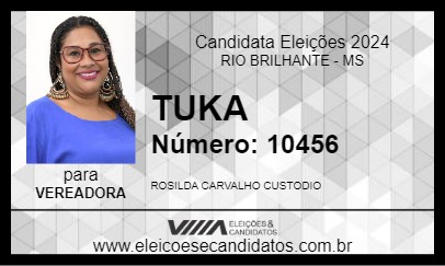 Candidato TUKA 2024 - RIO BRILHANTE - Eleições