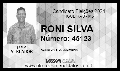 Candidato RONI SILVA 2024 - FIGUEIRÃO - Eleições