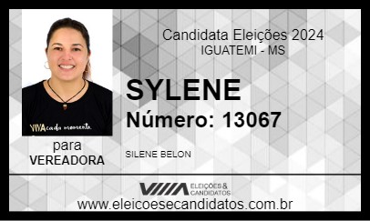 Candidato SYLENE 2024 - IGUATEMI - Eleições