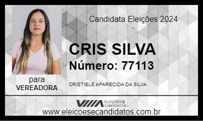 Candidato CRIS SILVA 2024 - BATAGUASSU - Eleições