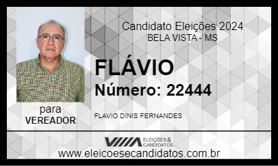 Candidato FLÁVIO 2024 - BELA VISTA - Eleições