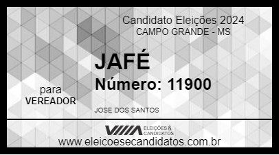 Candidato JAFÉ 2024 - CAMPO GRANDE - Eleições