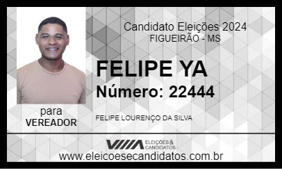 Candidato FELIPE YA 2024 - FIGUEIRÃO - Eleições