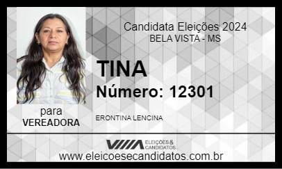 Candidato TINA 2024 - BELA VISTA - Eleições