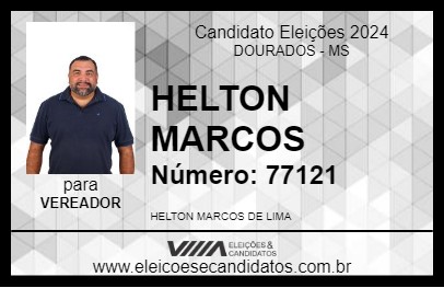 Candidato HELTON MARCOS 2024 - DOURADOS - Eleições