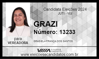 Candidato GRAZI 2024 - JUTI - Eleições