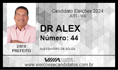 Candidato DR ALEX 2024 - JUTI - Eleições