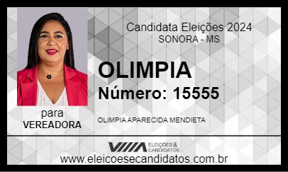 Candidato OLIMPIA 2024 - SONORA - Eleições