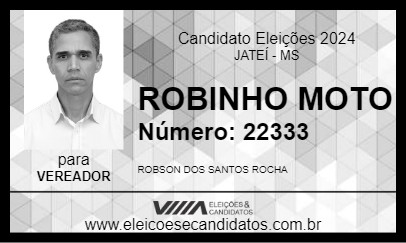 Candidato ROBINHO MOTO 2024 - JATEÍ - Eleições