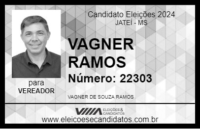 Candidato VAGNER RAMOS 2024 - JATEÍ - Eleições