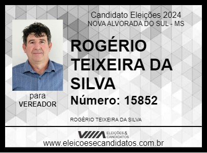 Candidato PROFESSOR GAÚCHO BAGUAL 2024 - NOVA ALVORADA DO SUL - Eleições