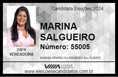 Candidato MARINA SALGUEIRO 2024 - AMAMBAI - Eleições