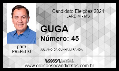 Candidato GUGA 2024 - JARDIM - Eleições