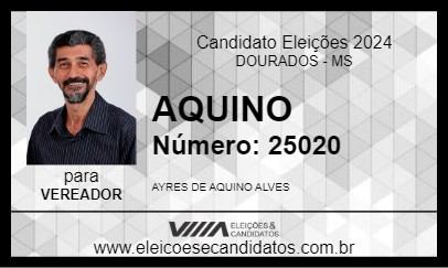 Candidato AQUINO 2024 - DOURADOS - Eleições