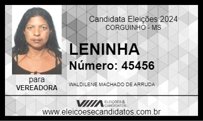 Candidato LENINHA 2024 - CORGUINHO - Eleições