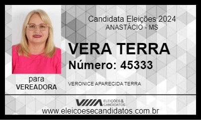 Candidato VERA TERRA 2024 - ANASTÁCIO - Eleições