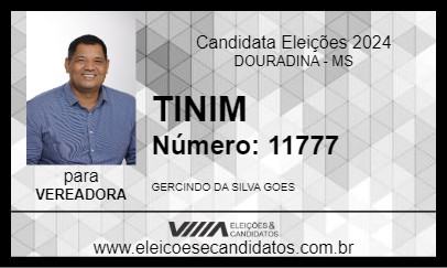 Candidato TINIM 2024 - DOURADINA - Eleições