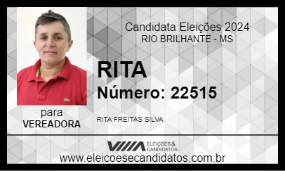 Candidato RITA 2024 - RIO BRILHANTE - Eleições