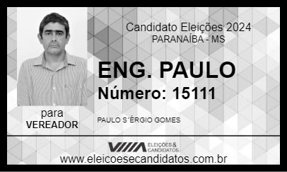 Candidato ENG. PAULO 2024 - PARANAÍBA - Eleições