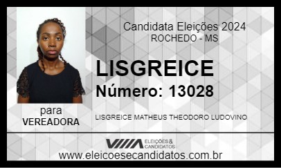 Candidato LISGREICE 2024 - ROCHEDO - Eleições