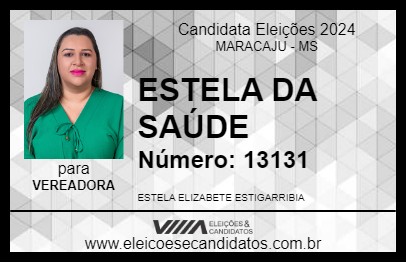 Candidato ESTELA DA SAÚDE 2024 - MARACAJU - Eleições