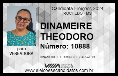 Candidato DINAMEIRE THEODORO 2024 - ROCHEDO - Eleições