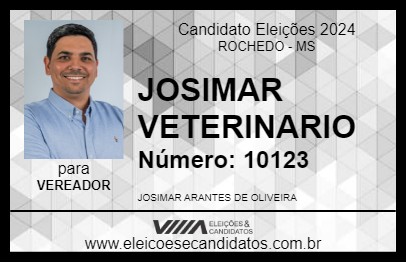 Candidato JOSIMAR VETERINARIO 2024 - ROCHEDO - Eleições