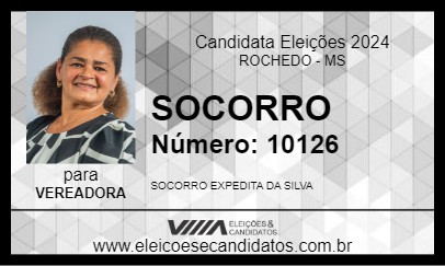 Candidato SOCORRO 2024 - ROCHEDO - Eleições