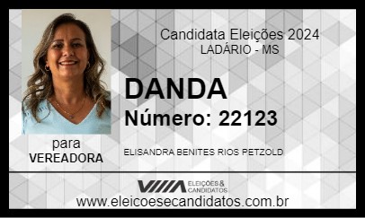 Candidato DANDA 2024 - LADÁRIO - Eleições