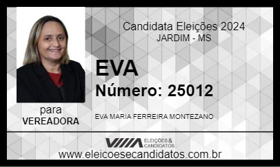 Candidato EVA  2024 - JARDIM - Eleições