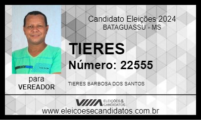 Candidato TIERES 2024 - BATAGUASSU - Eleições